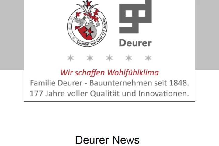 Deurer News Ausgabe März 2025